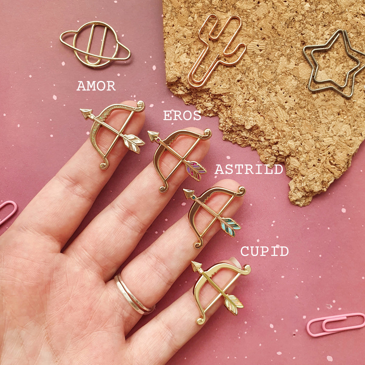 Cupid's Bow MiniPins The Enamel Library