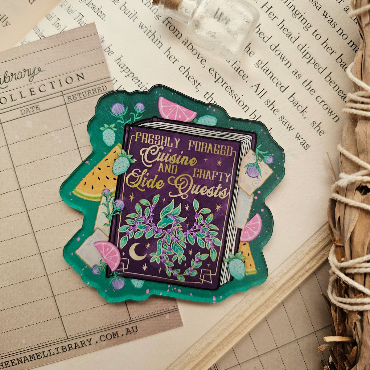Officially Licensed When the Moon Hatched Acrylic Fridge Magnet | Crafty Side Quests