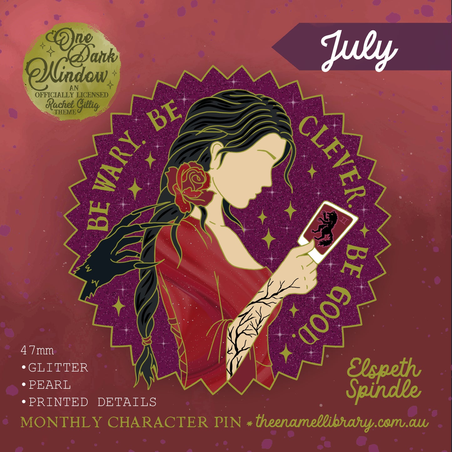 Monthly Character Pin | Subscribe