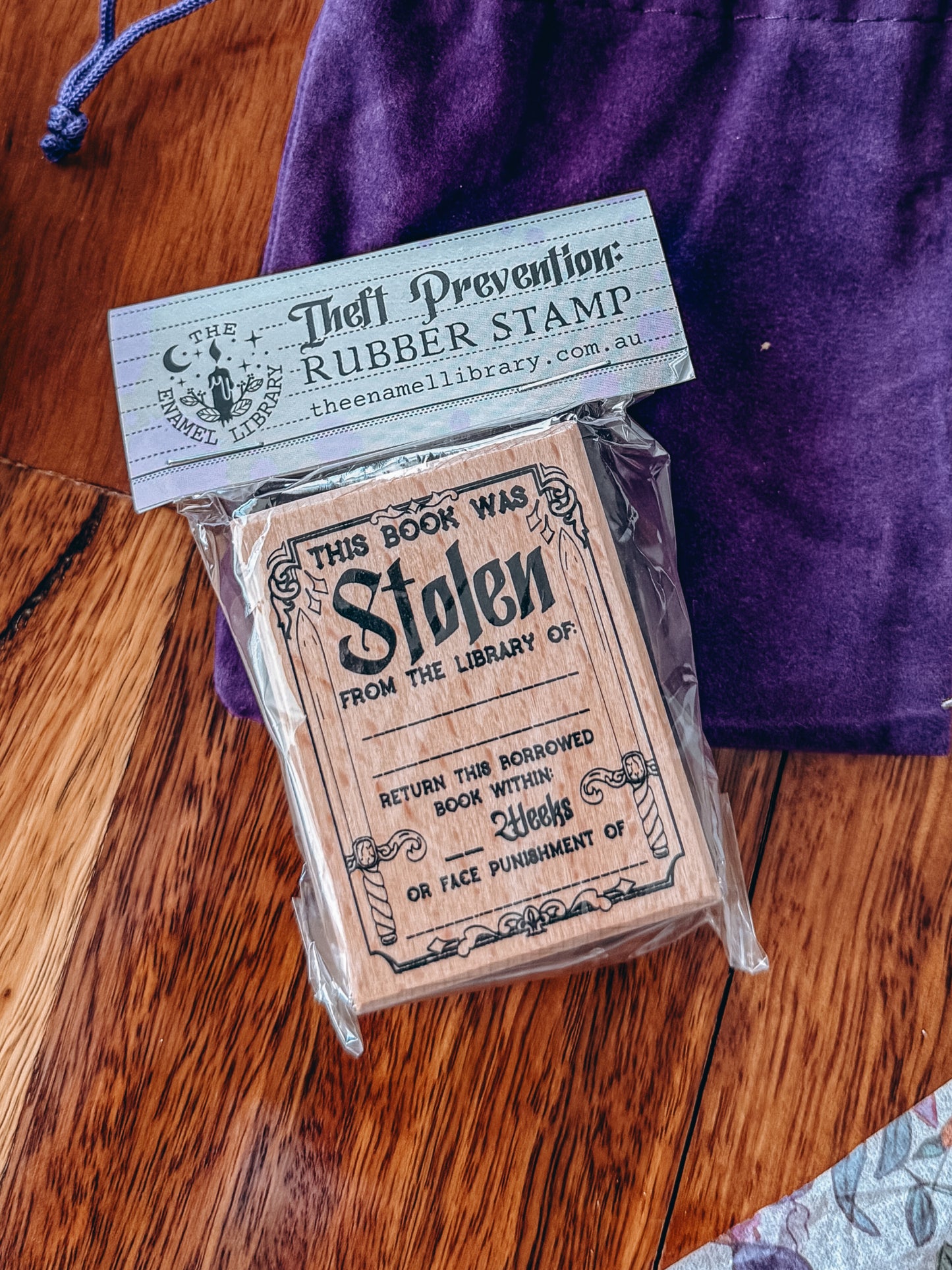 Rubber Stamp | Theft Prevention