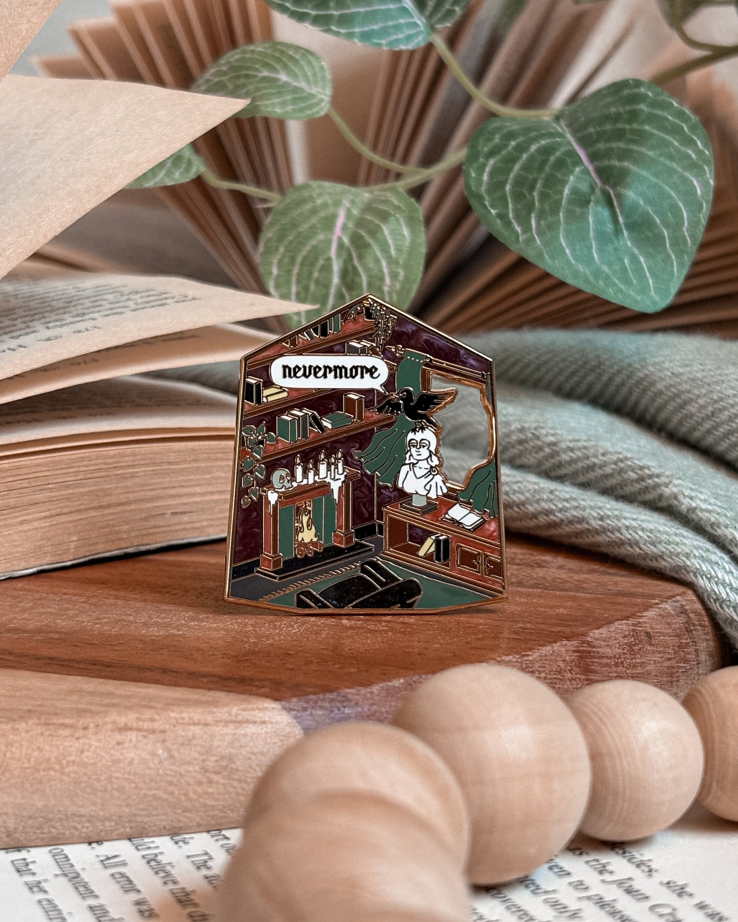 Location Terrarium Pin | Nevermore