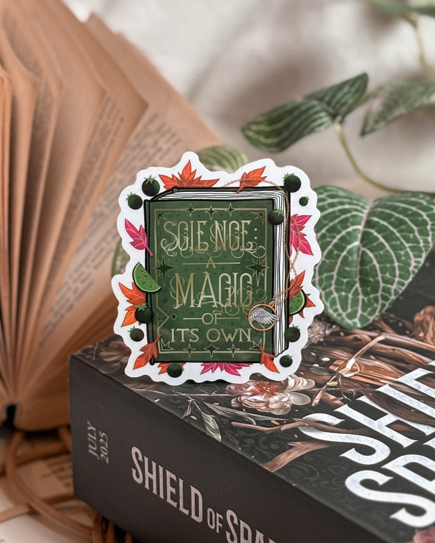 Officially Licensed Shield of Sparrows Vinyl Sticker | Magical Science