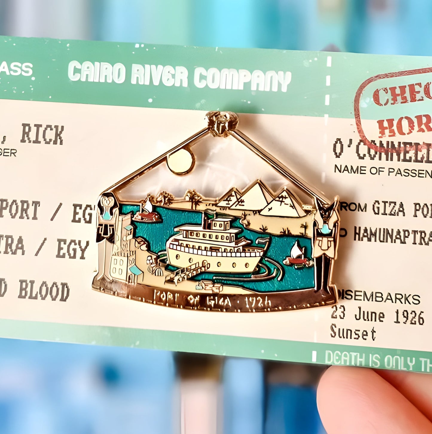 Location Terrarium Pin | Port of Giza