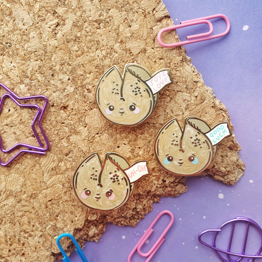 Fortune Cookie Mini-Pin