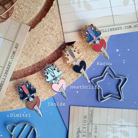 The Lover's Heart Mini-Pins