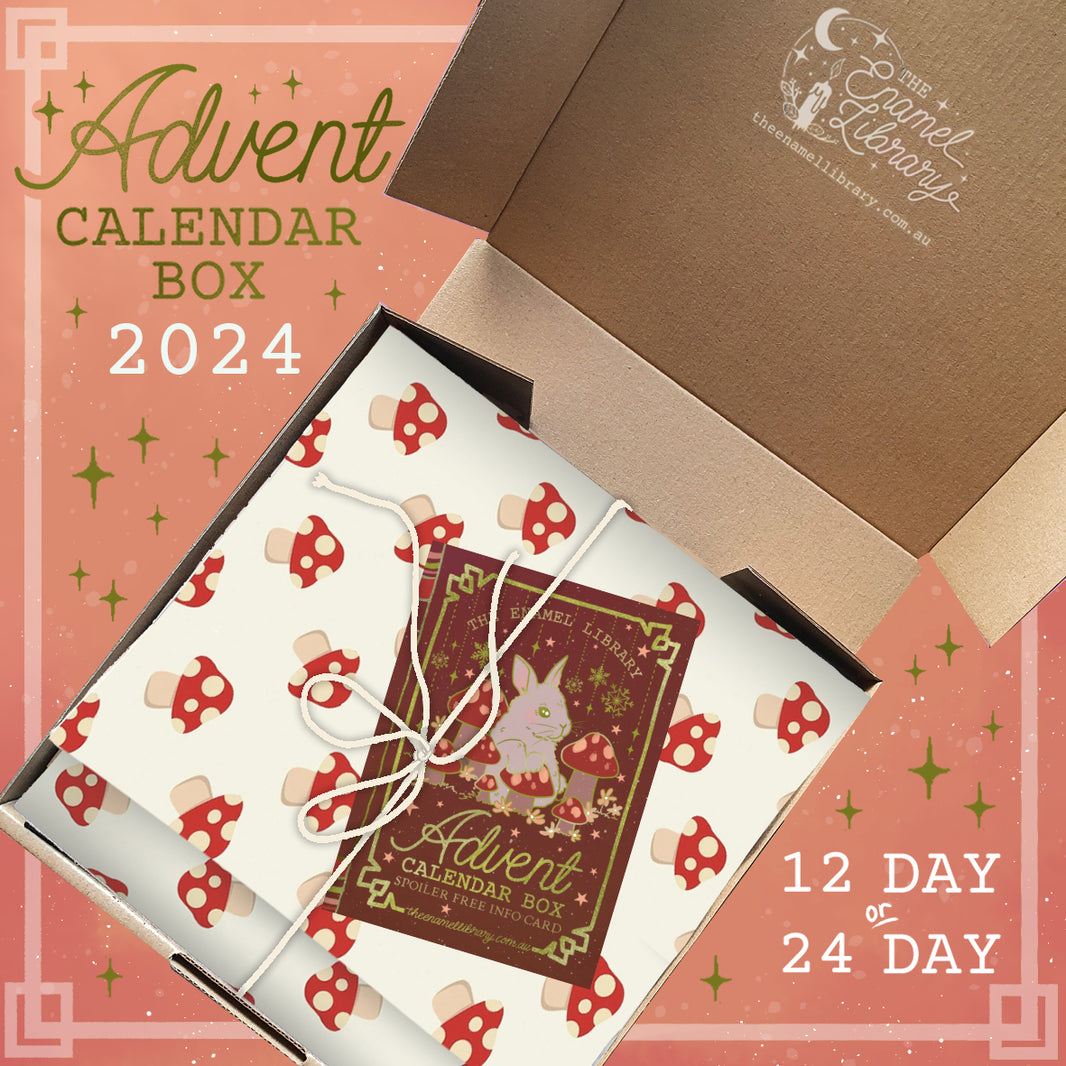 2024 Advent Box – The Enamel Library