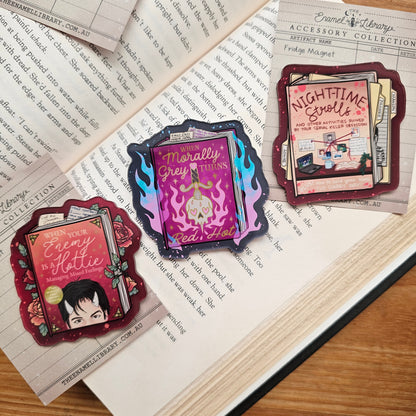Tropey Acrylic Fridge Magnets | 3 Designs