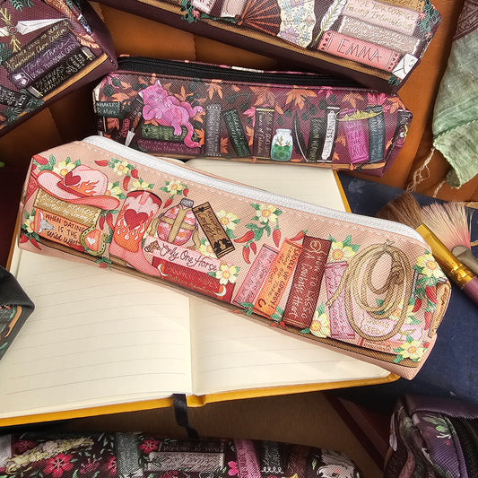 Faux Leather Pencil Case | Cowboy Romance