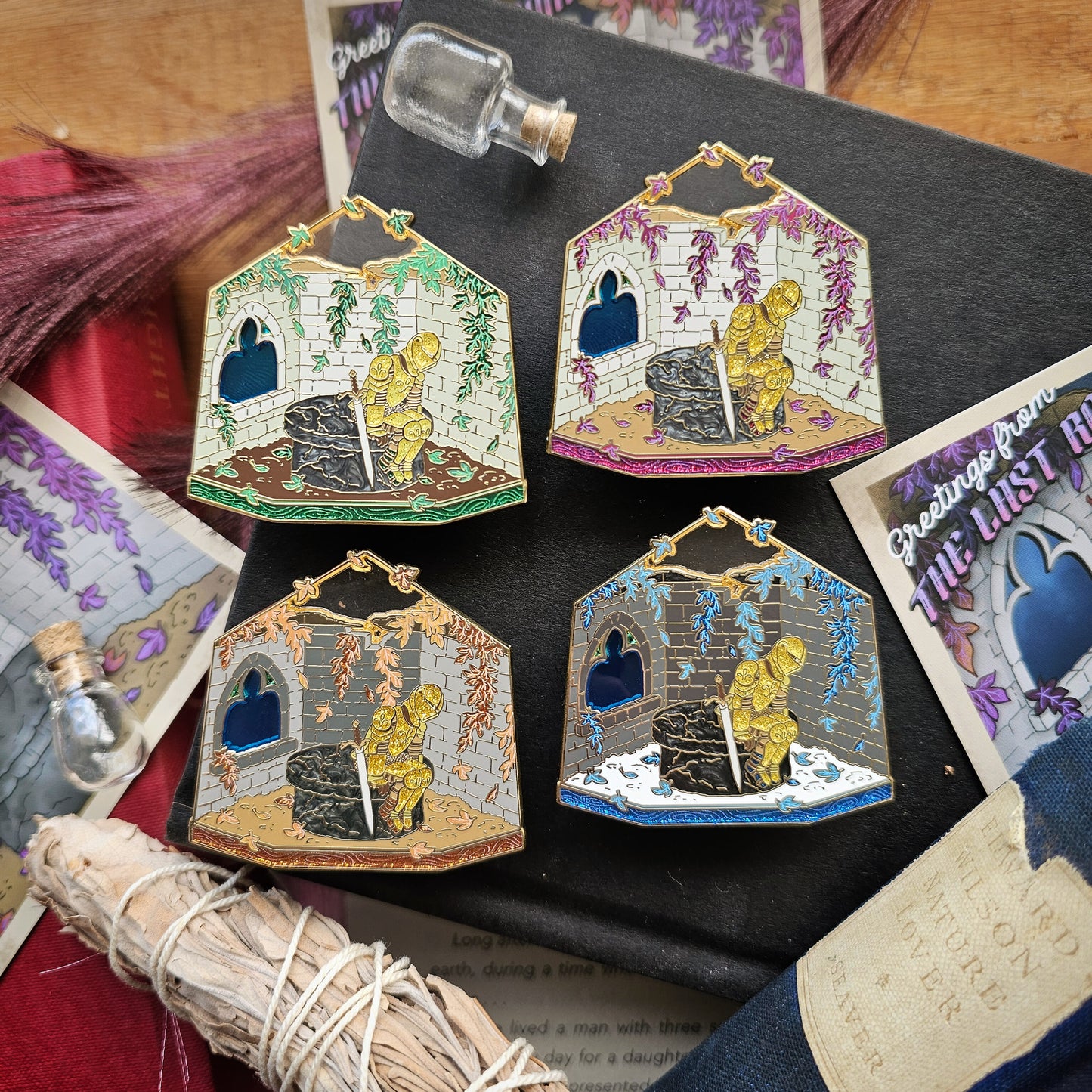 Officially Licensed The Shepherd King Terrarium Pin | The Last Room
