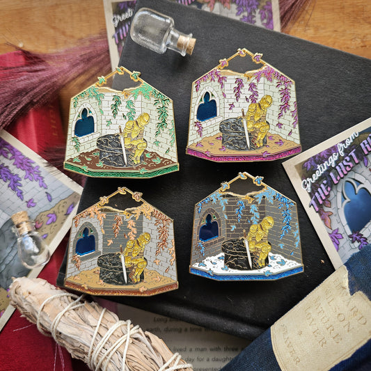 Officially Licensed The Shepherd King Terrarium Pin | The Last Room
