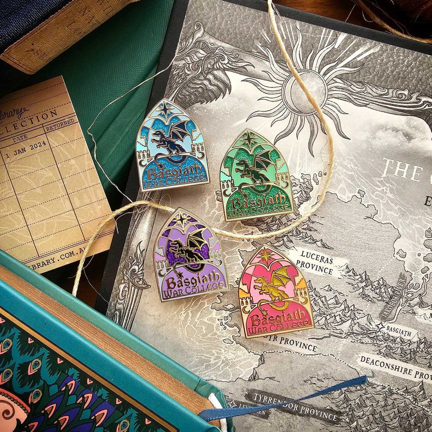 Officially Licensed Mini-Pin | Basgiath College Crest