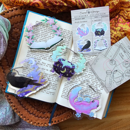 Acrylic Carabiner Clip | 4 Designs