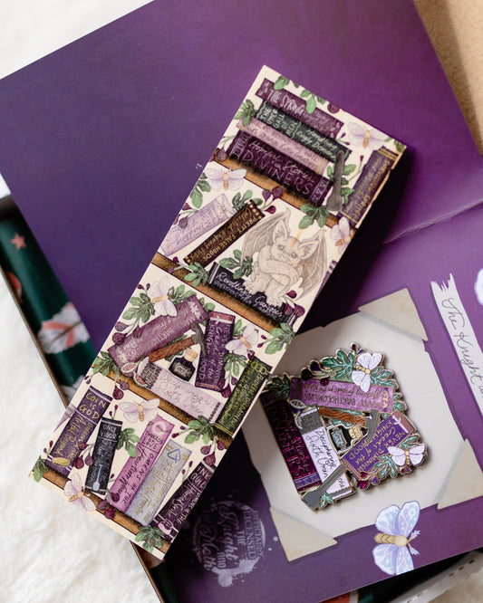 Officially Licensed The Knight and the Moth Shelfie Woodmark