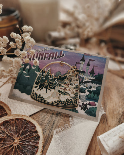 Officially Licensed Wolves of Ruin Terrarium Pin | Grunfall