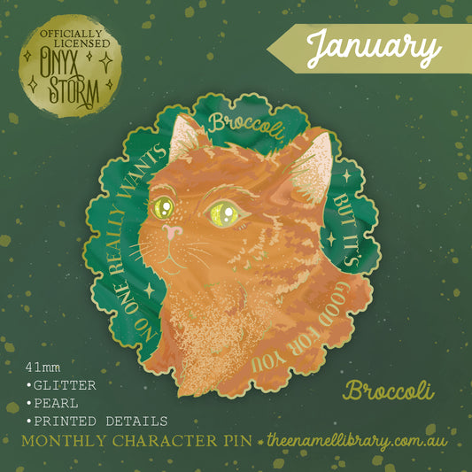 Monthly Character Pin | Subscribe