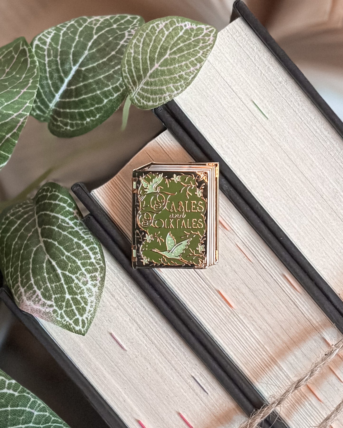 Fables & Folktales Tiny Tome Mini-Pin