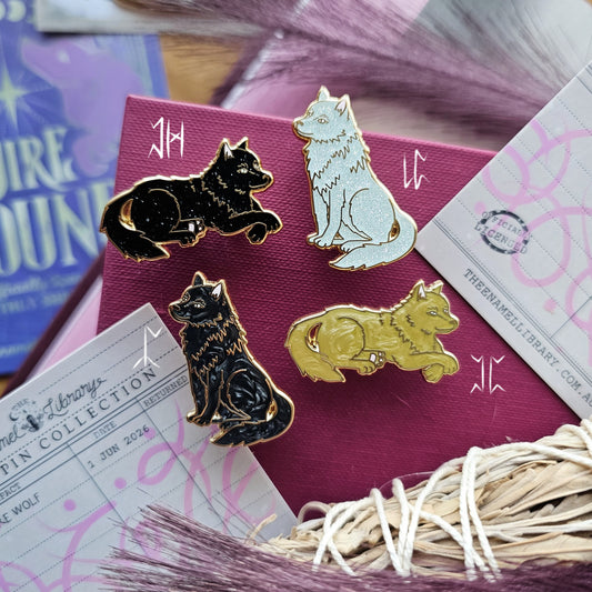 Officially Licensed Wolves of Ruin Mini-Pins | Dire Wolves