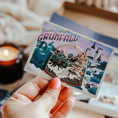 Officially Licensed Wolves of Ruin Terrarium Pin | Grunfall