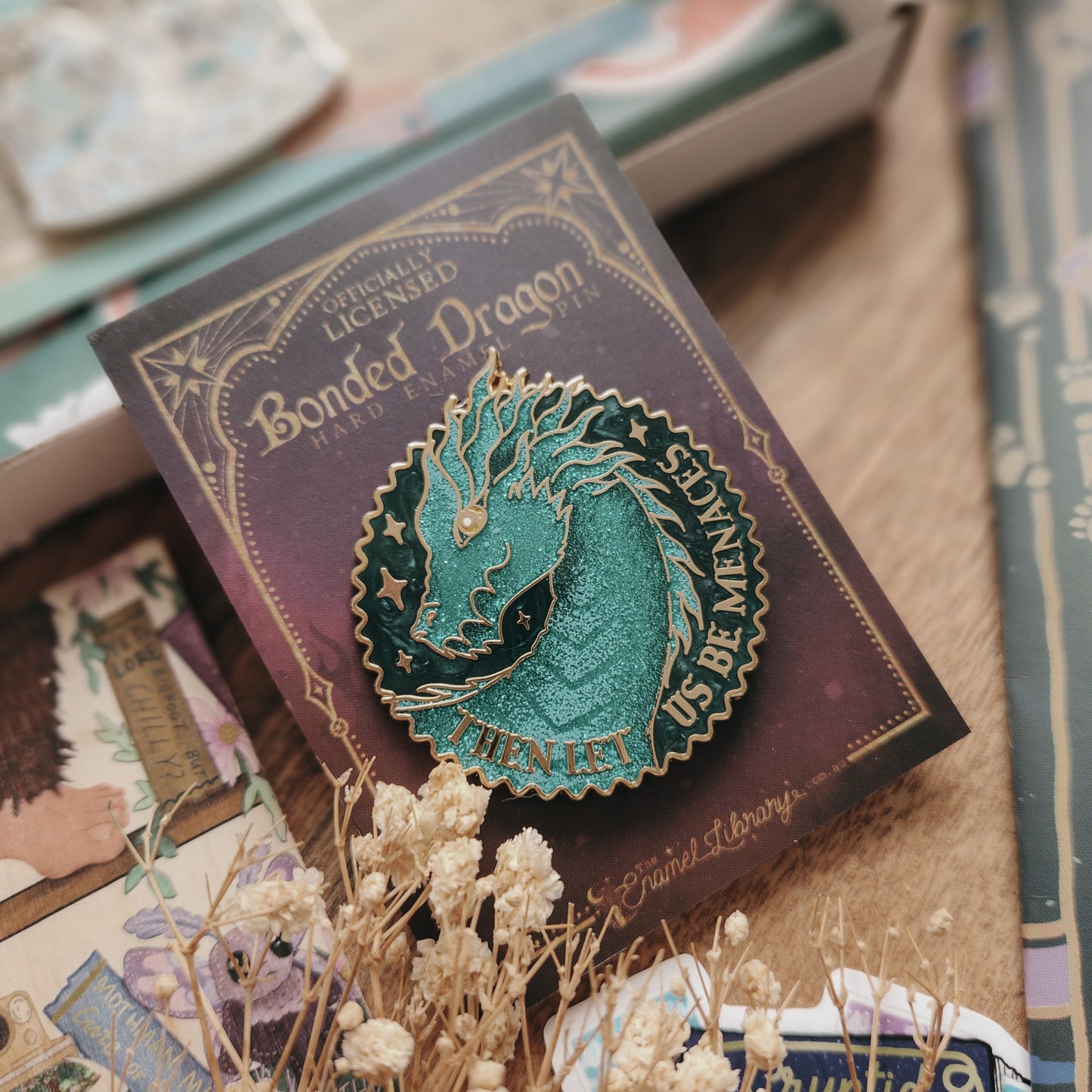 Officially Licensed Fourth Wing Enamel Pin | Feirge