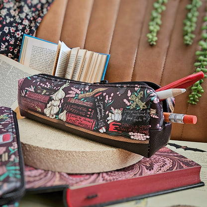 Faux Leather Pencil Case | Vampires