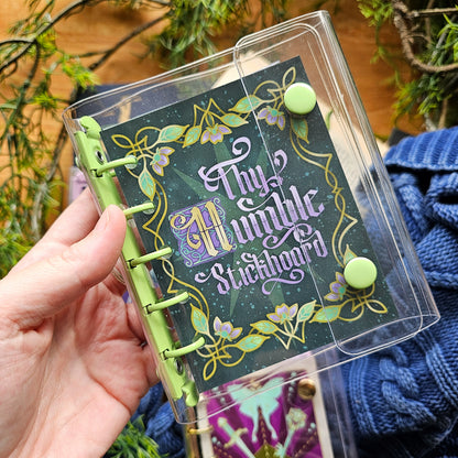 Sticker Stasher | Mini Binder with 5 Pocket Pages