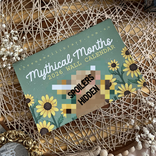 2026 Mythical Months Wall Calendar