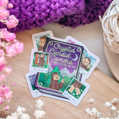 Vinyl Sticker | Cryptid Candid Camera