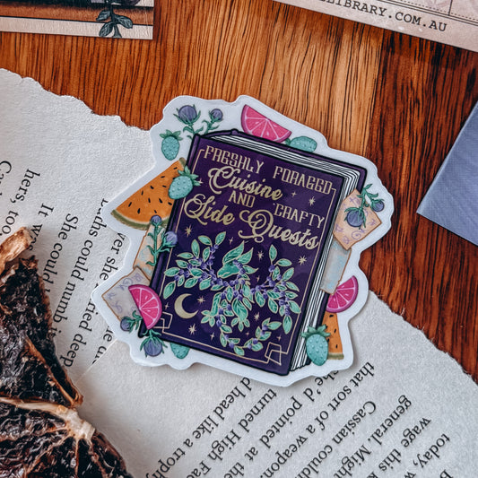 Officially Licensed When the Moon Hatched Vinyl Sticker | Crafty Side Quests