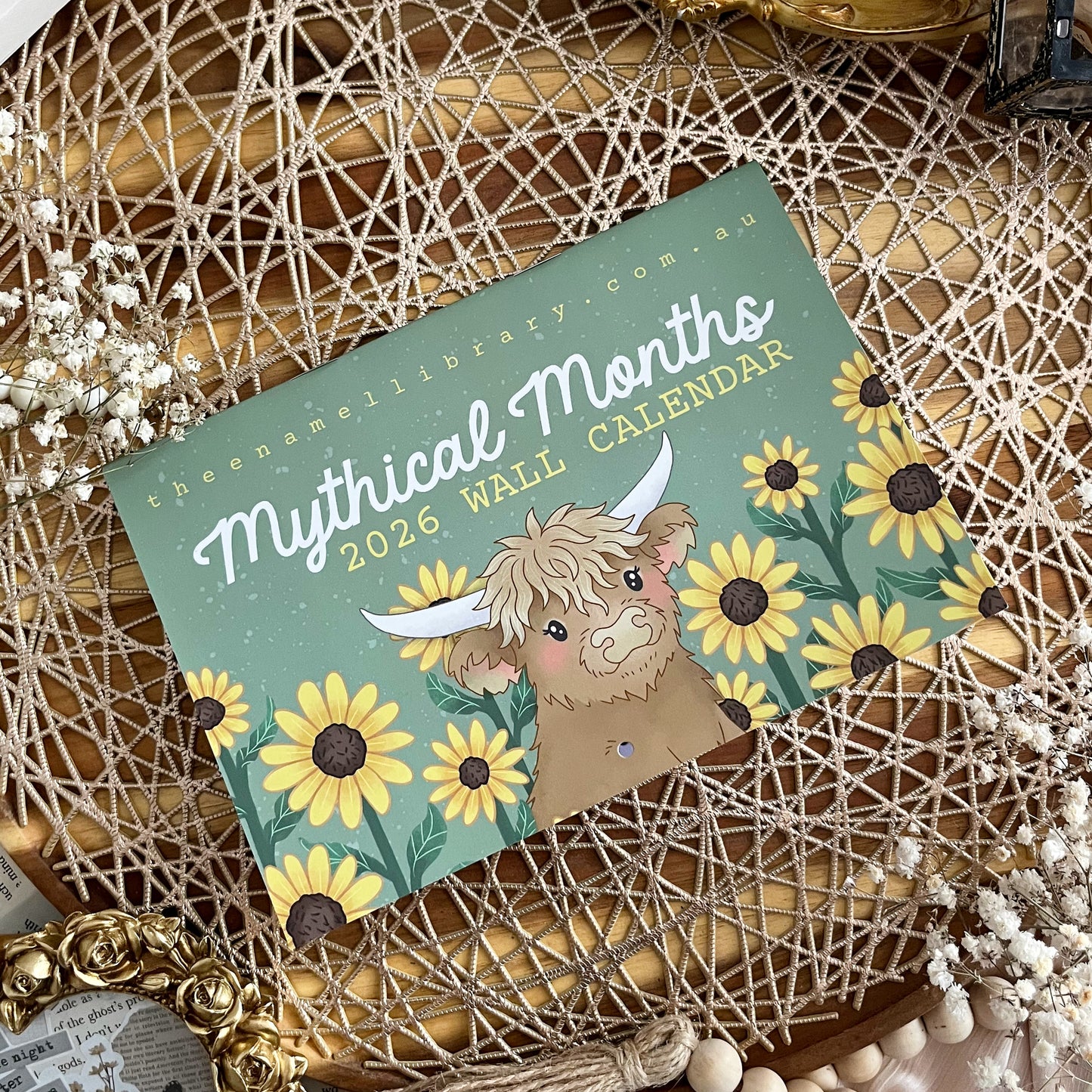 2026 Mythical Months Wall Calendar