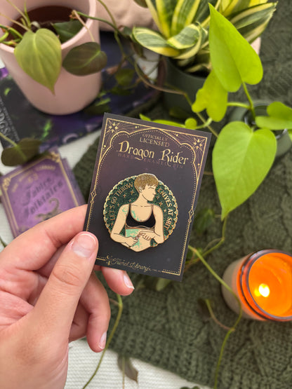 Officially Licensed Fourth Wing Enamel Pin | Mira Sorrengail