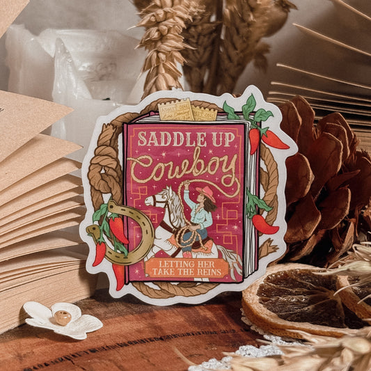 Vinyl Sticker | Saddle Up Cowboy