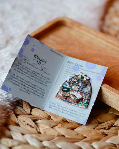 Location Terrarium Pin | Cosy Witch Apothecary