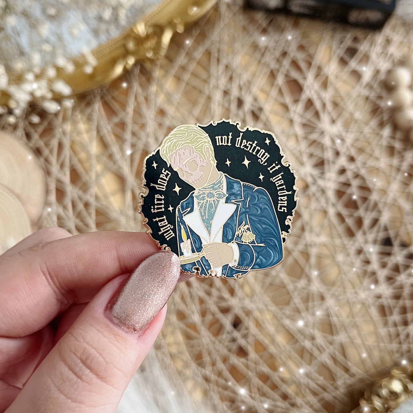 Enamel Pin | Dorian Grey