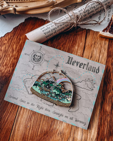 Location Terrarium Pin | Neverland