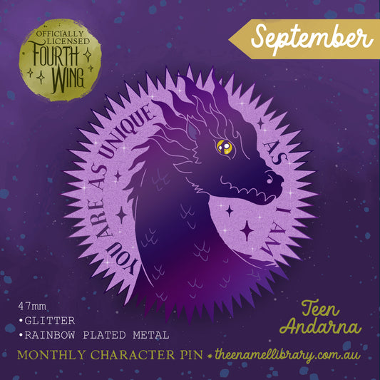 Monthly Character Pin | One-Time Purchase