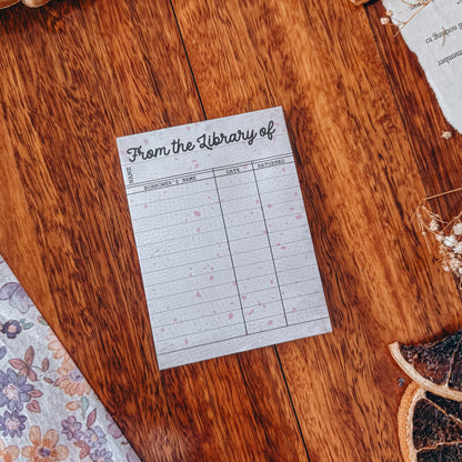 Bookish Sticky Note Pad | 2 Designs