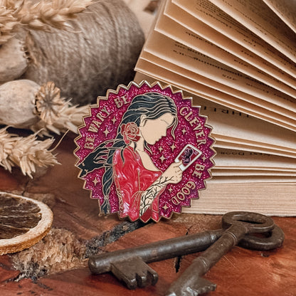 Officially Licensed The Shepherd King Enamel Pin | Elspeth Spindle