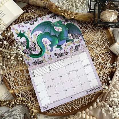 2026 Mythical Months Wall Calendar