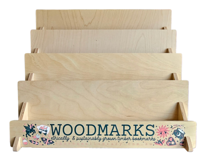 Timber Woodmark Display Stand