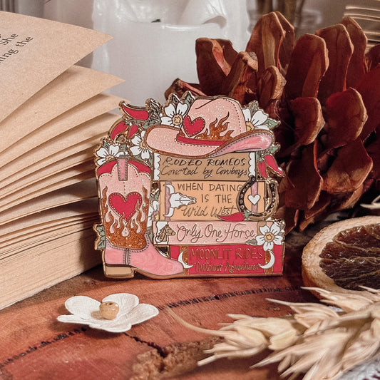 March 2026 Shelfie Pin | Cowboy Romance