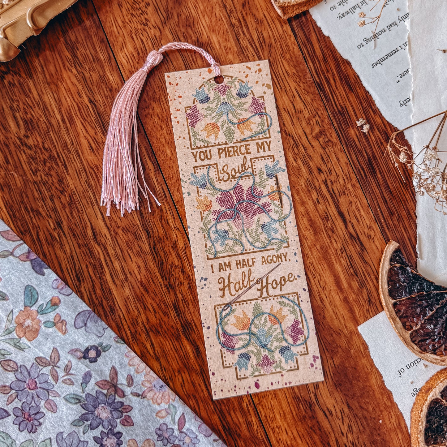 Tasseled Woodmark | Half Hope