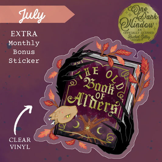 Bonus Monthly Vinyl Sticker | Subscribe
