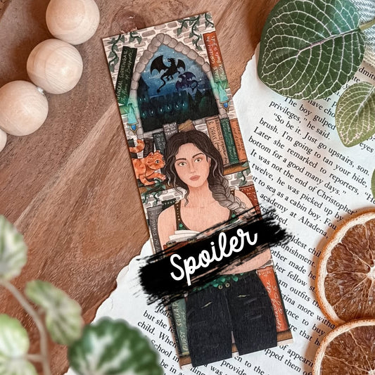 Officially Licensed Fourth Wing Woodmark | Violet & Brocolli