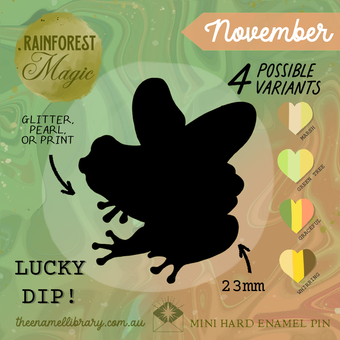 Monthly Mini-Pin | One-Time Purchase