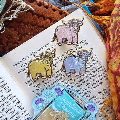 PRE-ORDER Highland Moo Mini-Pin