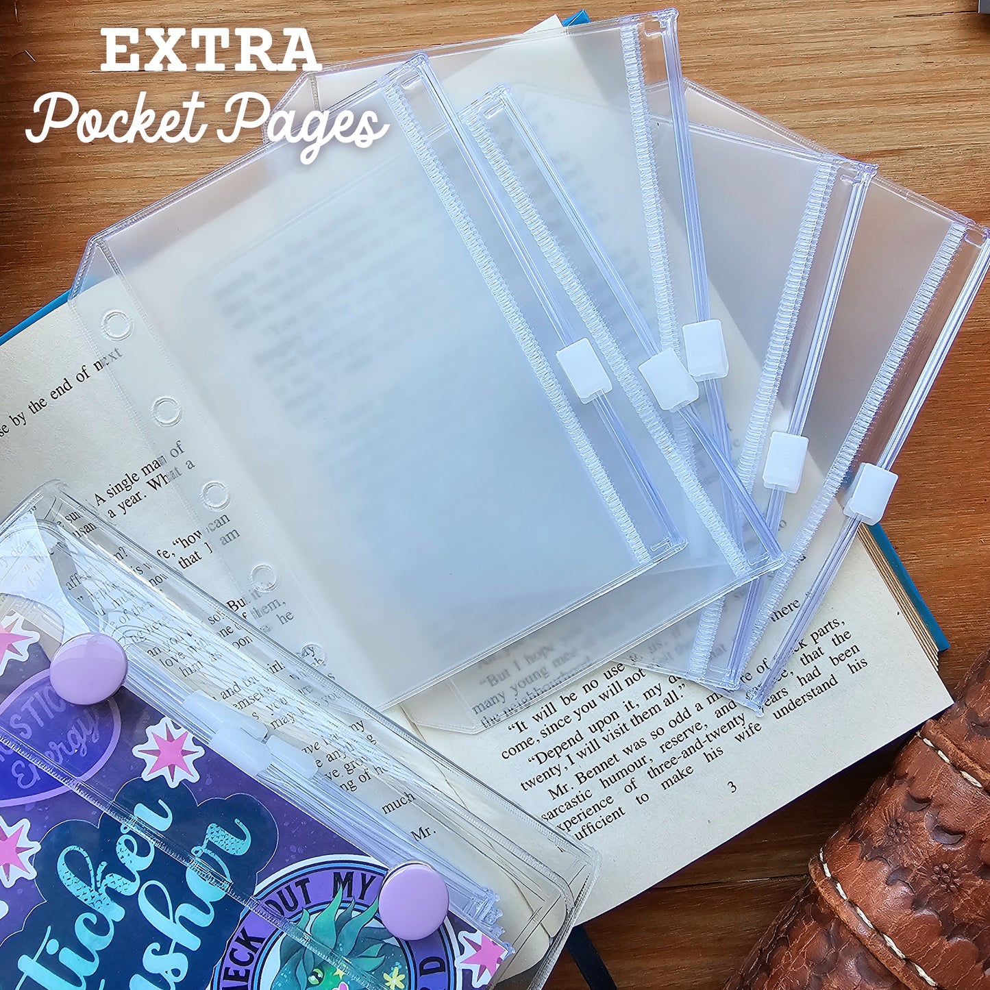 Sticker Stasher Pocket Pages 5-Pack