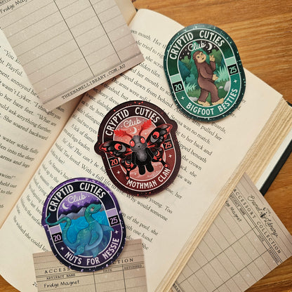 Cryptid Cuties Acrylic Fridge Magnets | 3 Designs