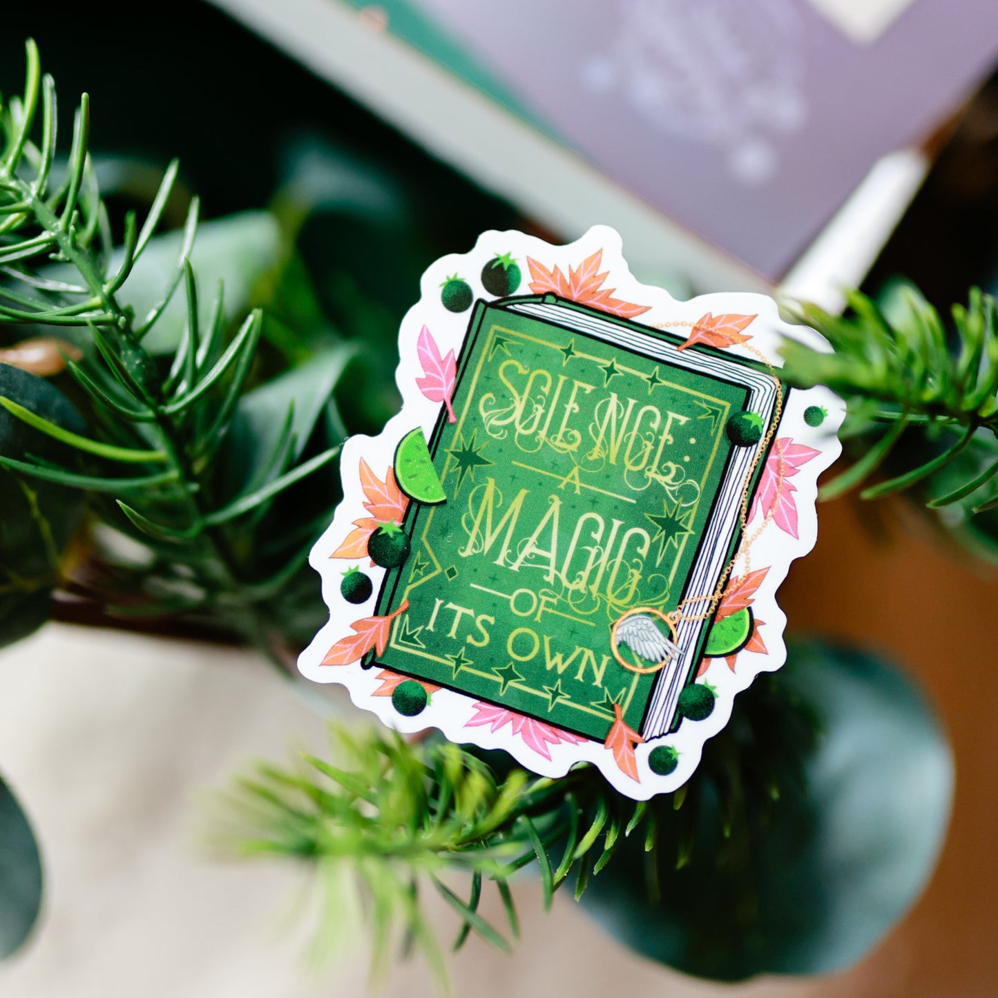 Officially Licensed Shield of Sparrows Vinyl Sticker | Magical Science