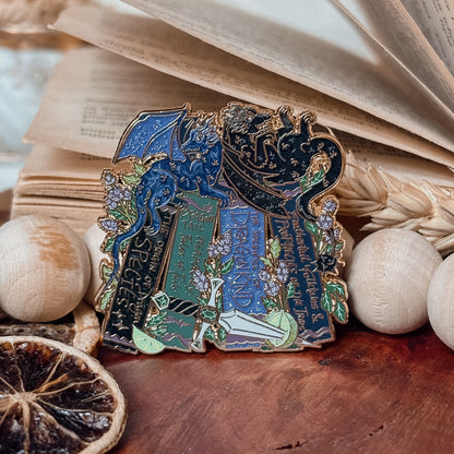Officially Licensed Fourth Wing Shelfie Pin | Dragon Species