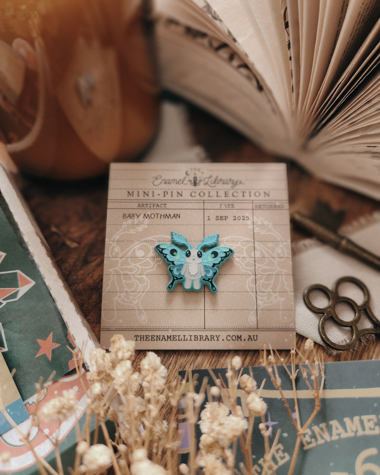 Baby Mothman Mini-Pin